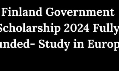 Finland Government Scholarship 2024 Fully Funded - Study in Europe