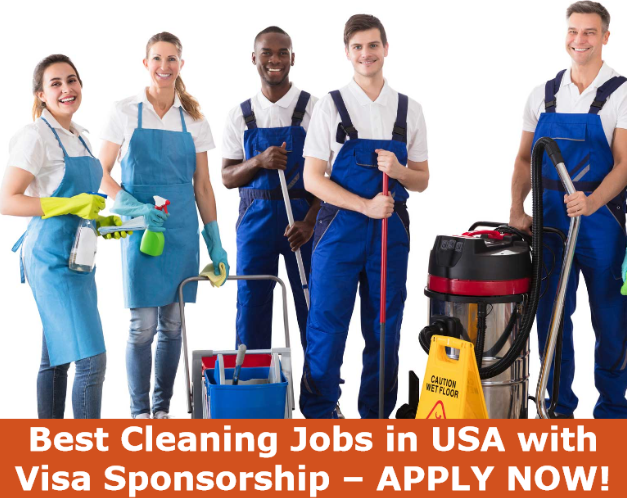 Best Cleaning Jobs in USA with Visa Sponsorship – APPLY NOW!