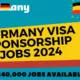 Apply Now : Germany Visa Sponsorship Jobs 2024 – High Salary