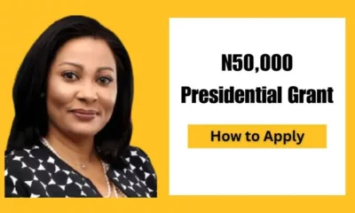 100,000 Small Businesses Get N50,000 Presidential Grant